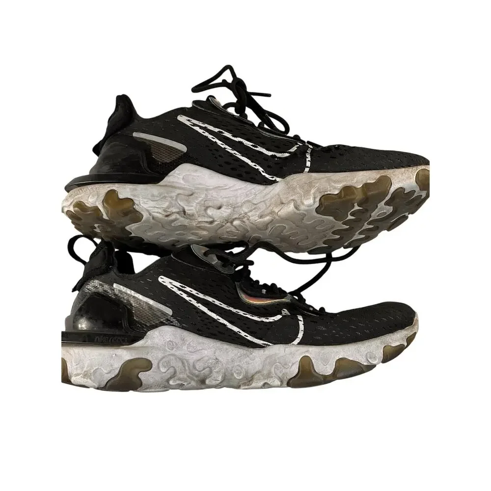 Size 8.5 -‎ Nike React Womans Vision Essential Black Iridescent